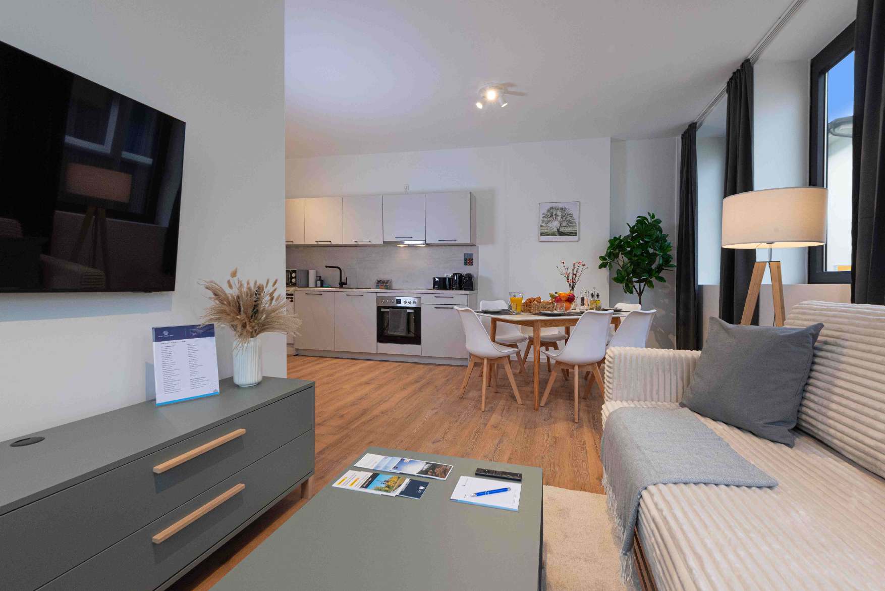 n Zentrales Apartment im Scandi-Style in der Innenstadt von Essen