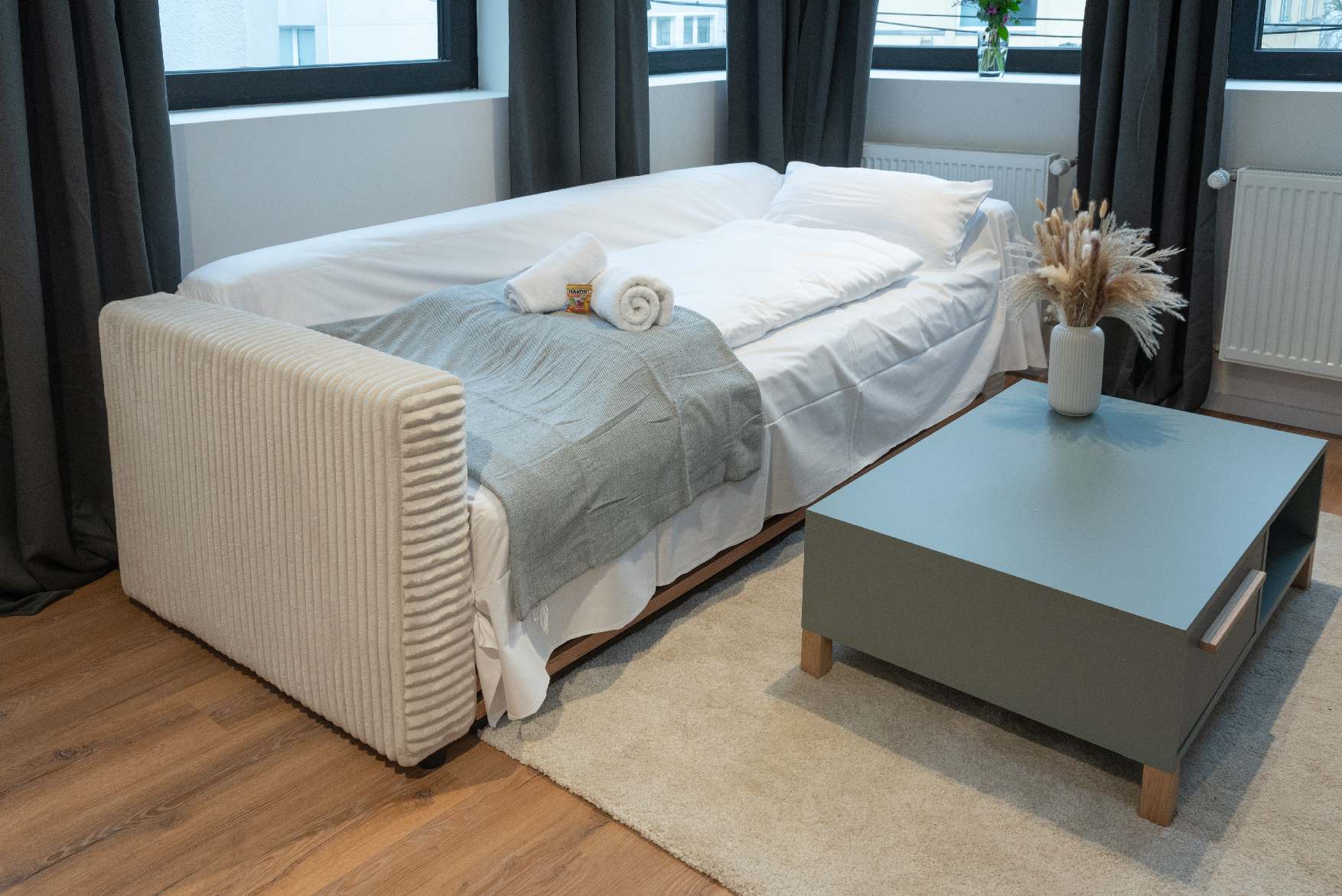 n Zentrales Apartment im Scandi-Style in der Innenstadt von Essen