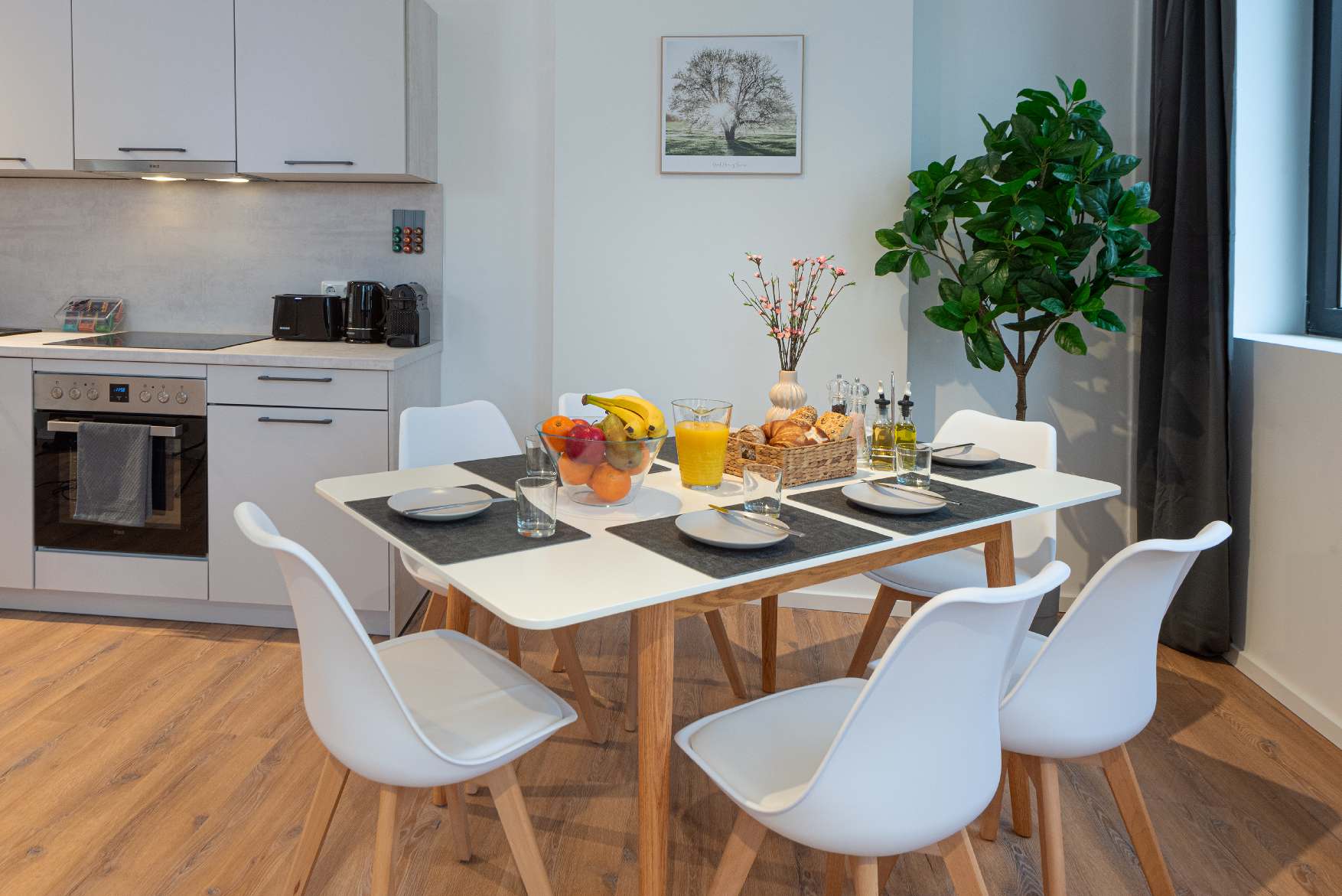 n Zentrales Apartment im Scandi-Style in der Innenstadt von Essen