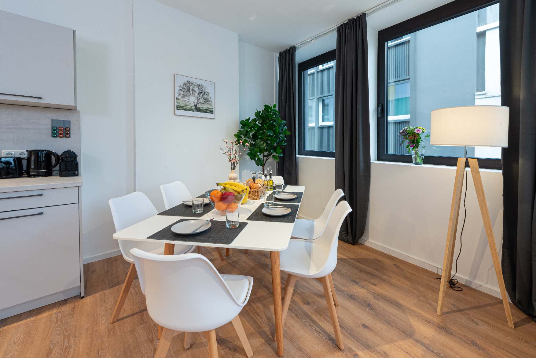 n Zentrales Apartment im Scandi-Style in der Innenstadt von Essen