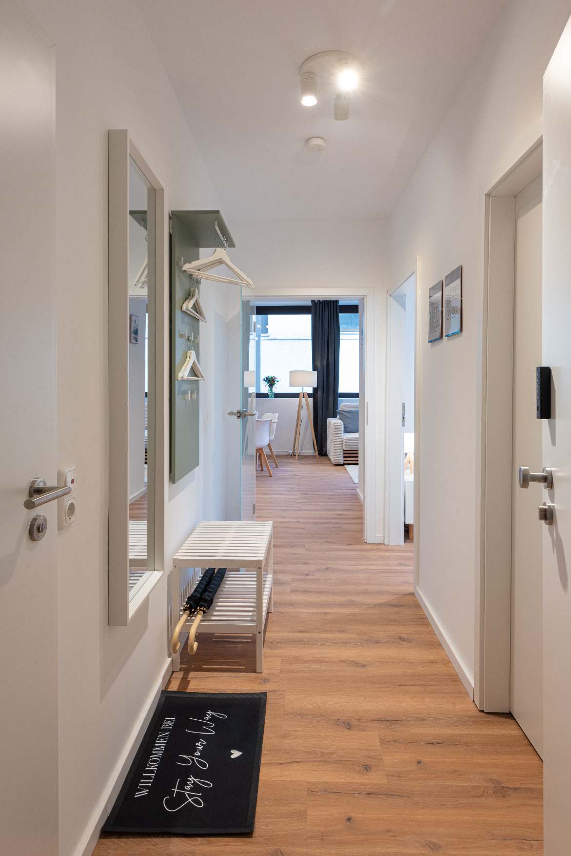 n Zentrales Apartment im Scandi-Style in der Innenstadt von Essen