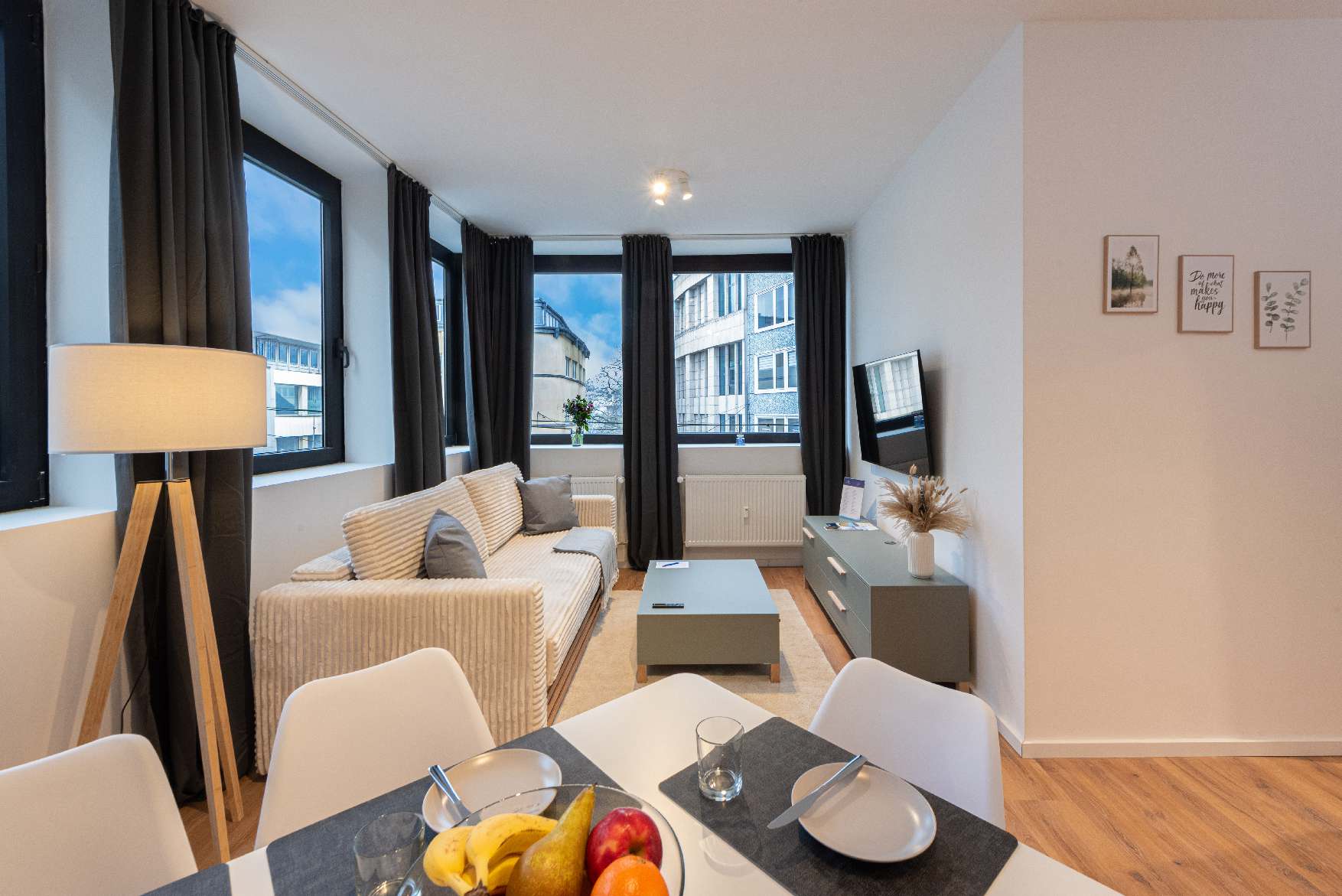 n Zentrales Apartment im Scandi-Style in der Innenstadt von Essen