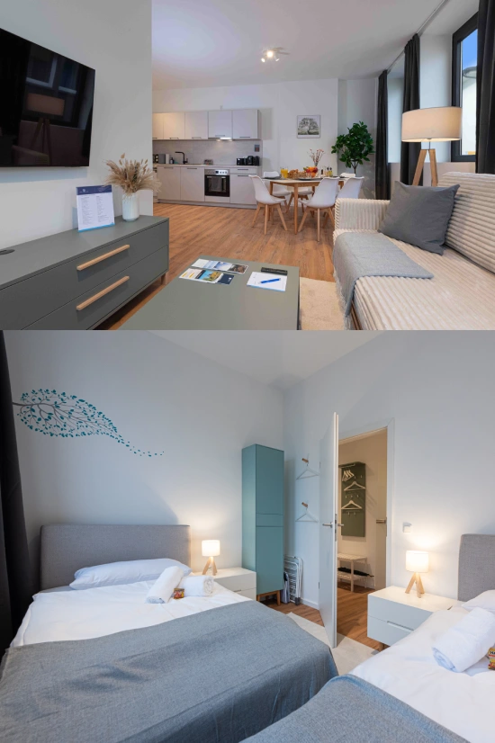 Zentrales Apartment im Scandi-Style von STAY YOUR WAY.webp
